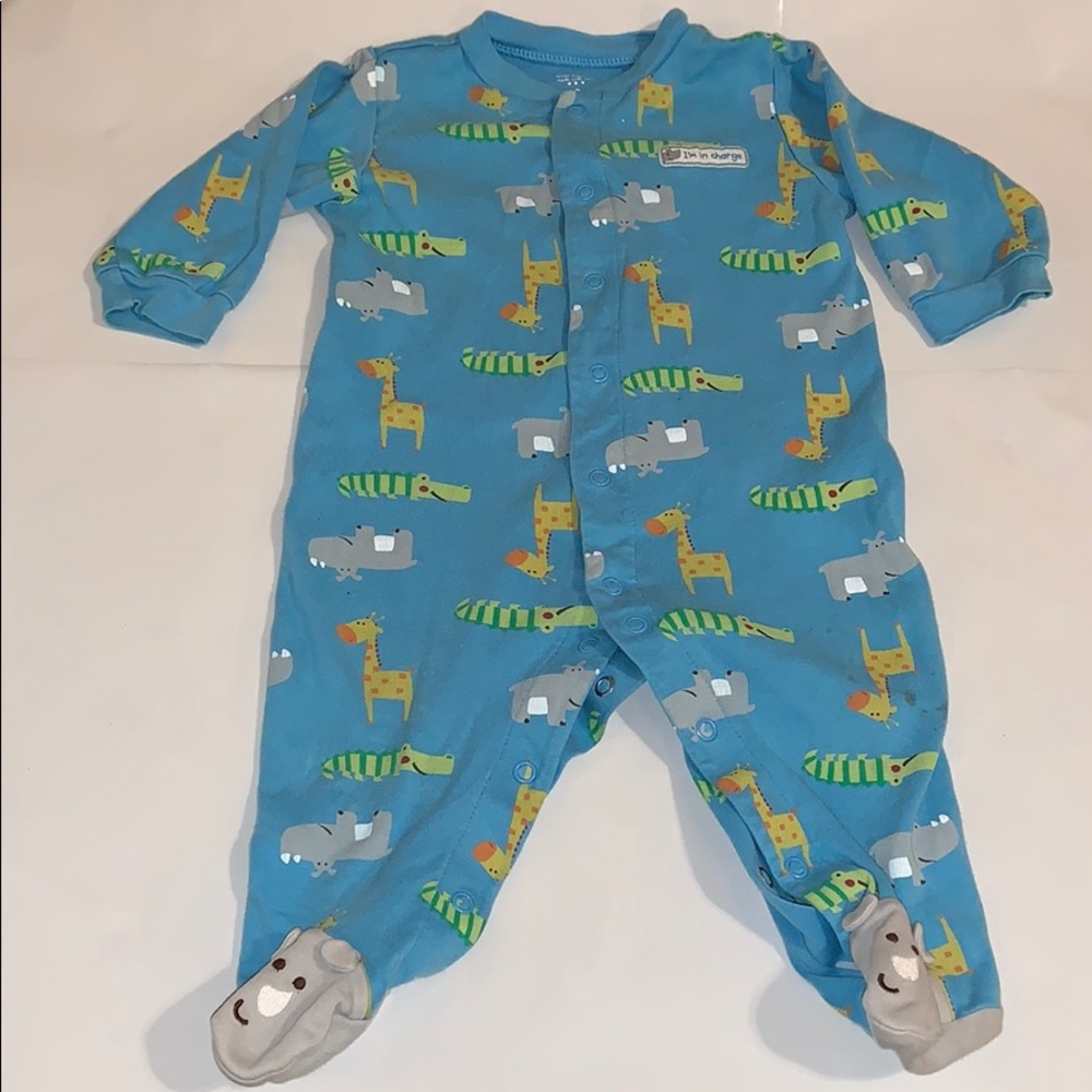 Carter’s Footie Pajamas with bonus Onesie